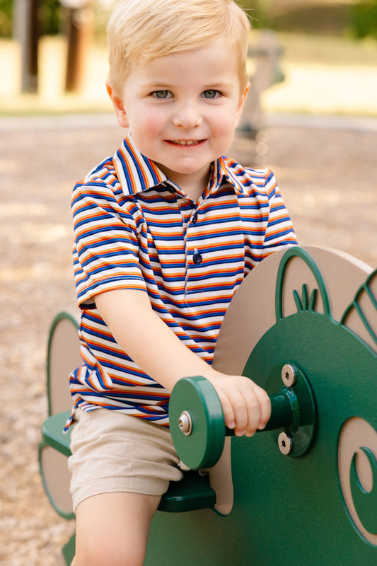 Brody Stripes Boys' Polo (FINAL SALE)