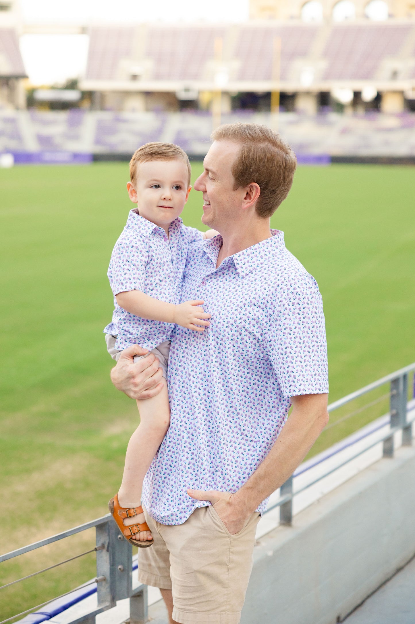 Drew Floral Boys' Polo